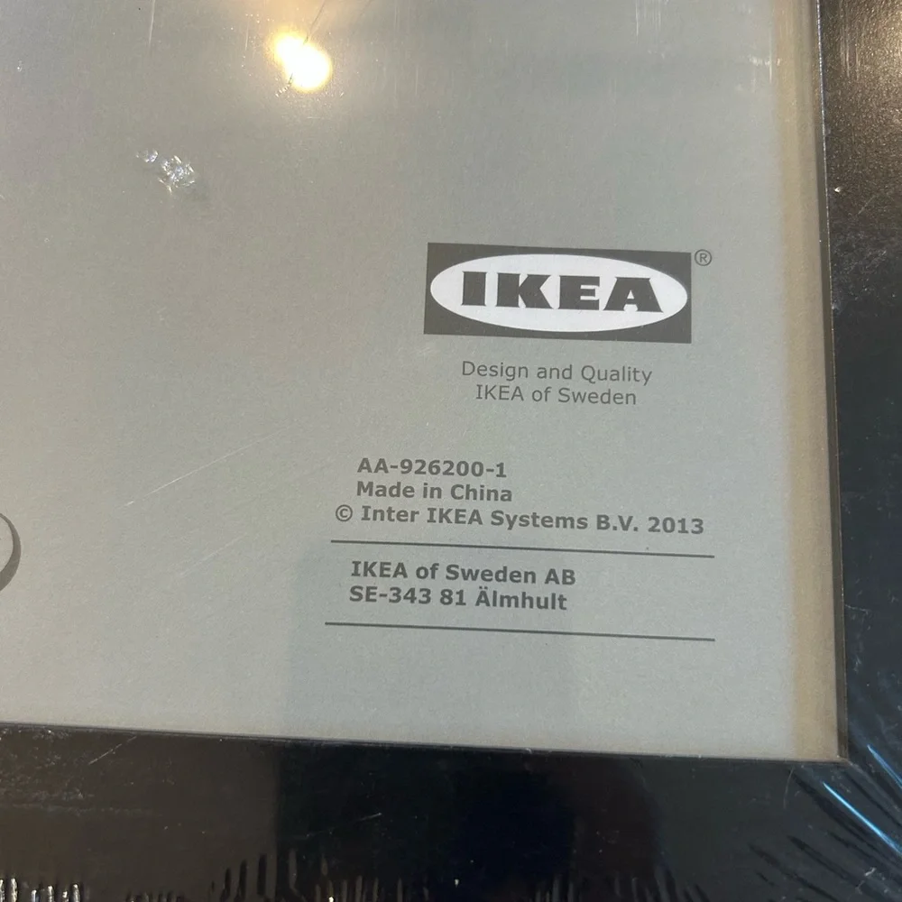 IKEA Black Picture Frame (set of 2) 11.75” x 15.75” - 30 x 40 cm
